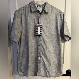 Denim & Flower button up shirt